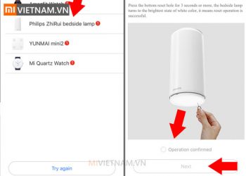 Hướng dẫn kết nối đèn ngủ Philips Xiaomi
