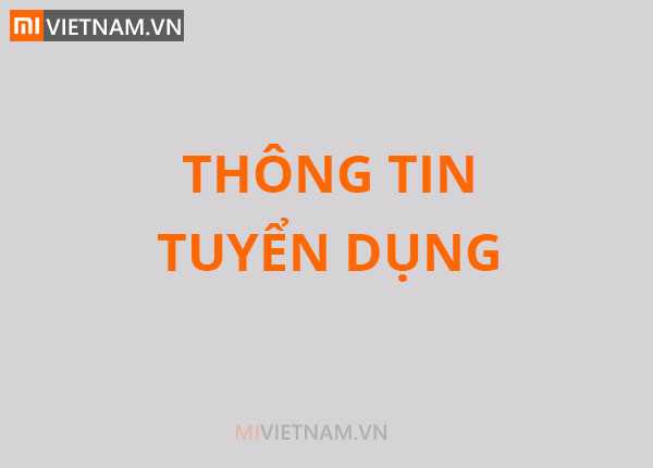 Thông tin tuyển dụng